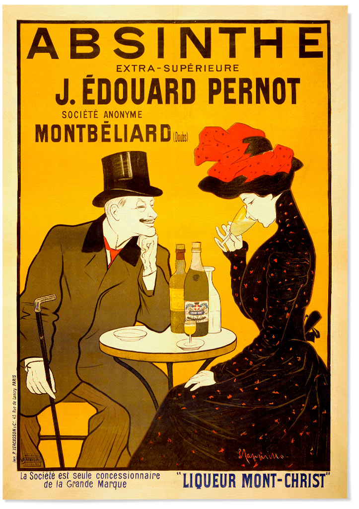 Absinthe Robette Art Nouveau Drink Advertisement Posters Posterist