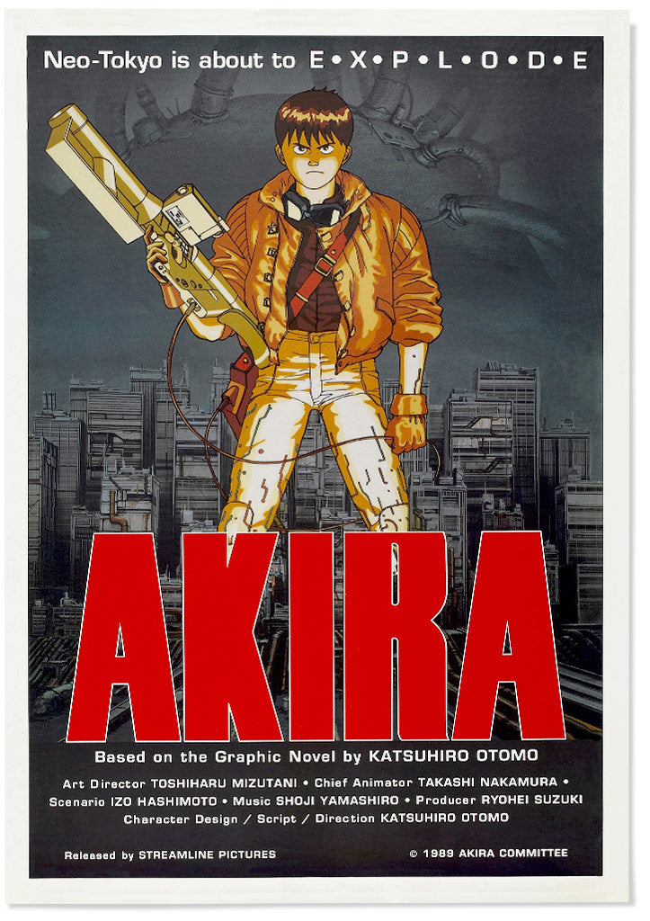 Akira | Japanese Anime Movie Poster – Posterist