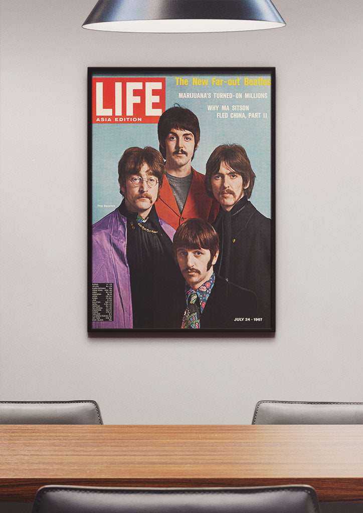 The Beatles Vintage Magazine Cover