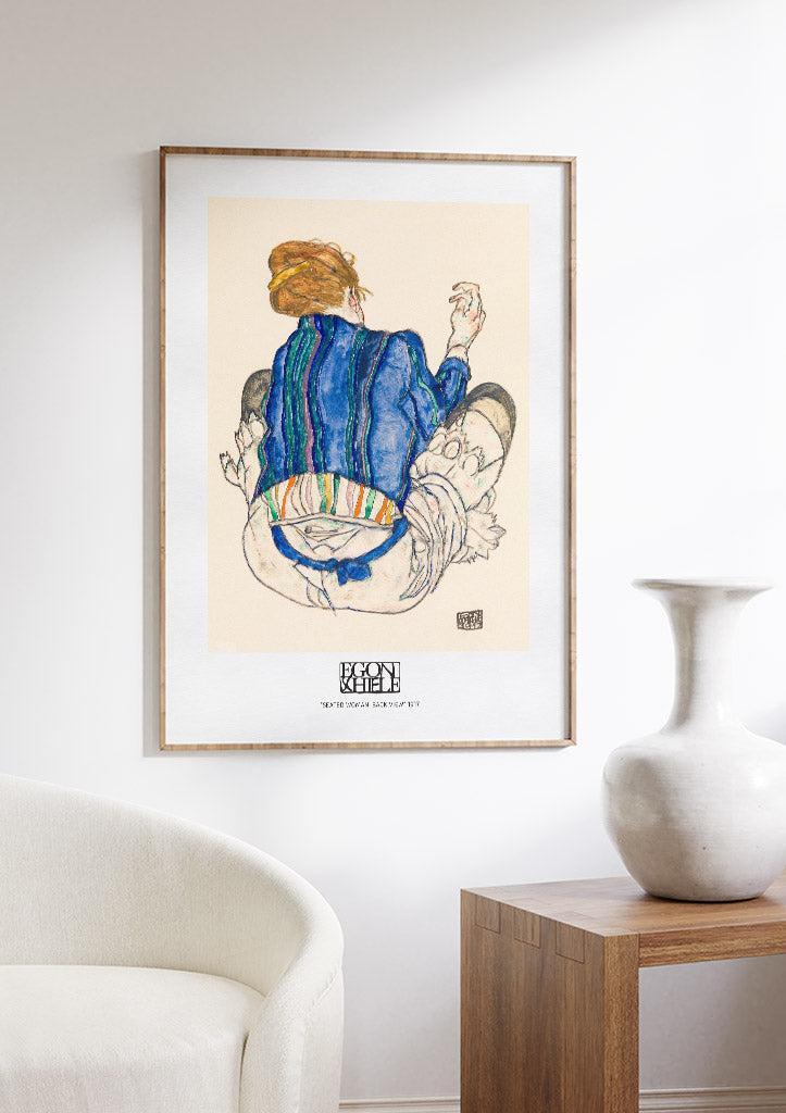 Egon Schiele - Seated Woman Poster