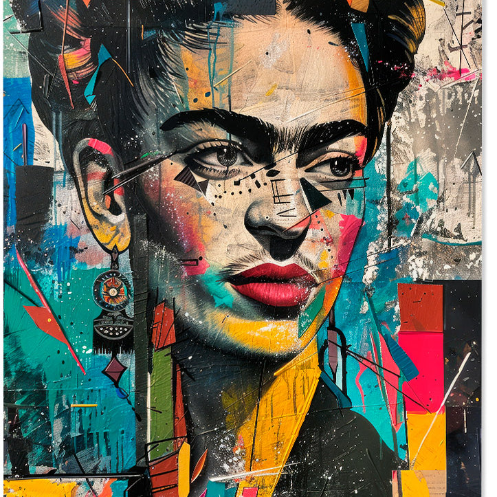 Frida Kahlo Modern Art Portrait