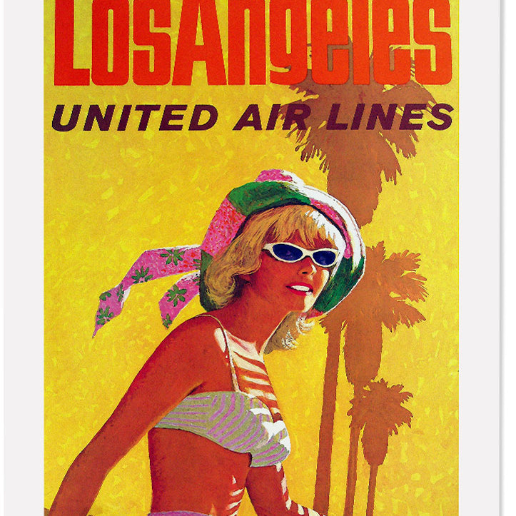 Los Angeles Travel Poster