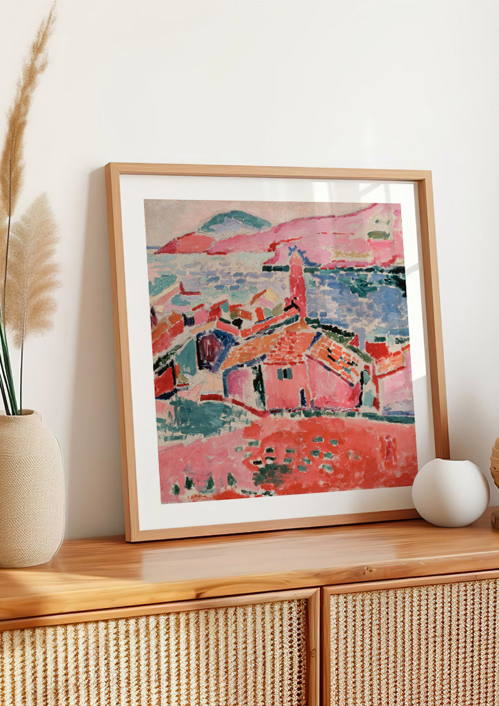 View of Collioure by Henri Matisse - Art Print