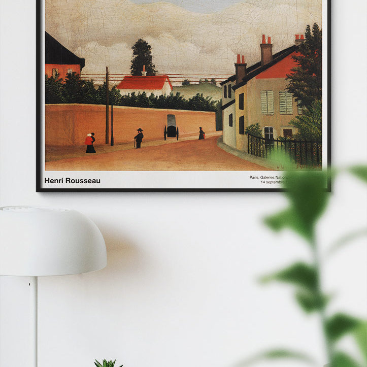 Henri Rousseau - Outskirts of Paris Exhibition Poster