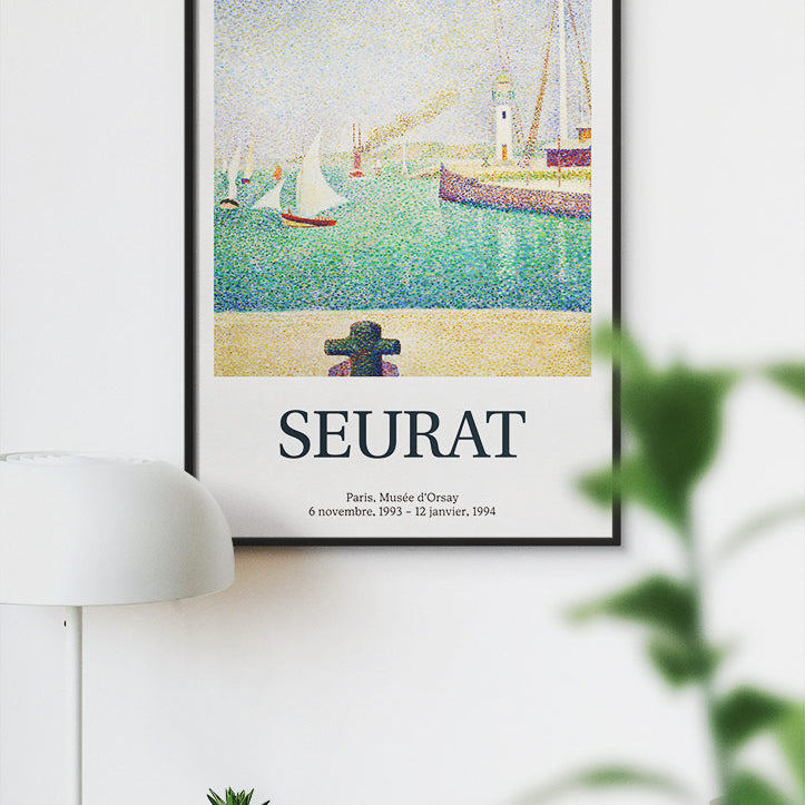 Georges Seurat - Entrance of The Port of Honfleur