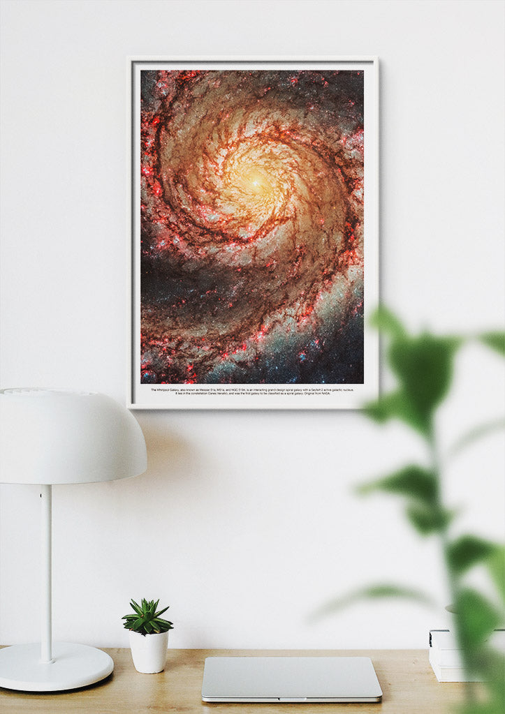Whirpool Galaxy Poster