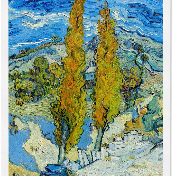 Vincent van Gogh - The Poplars at Saint-Rémy