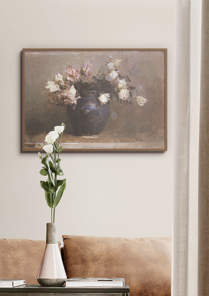 Abbott Handerson Thayer Art Print - Roses