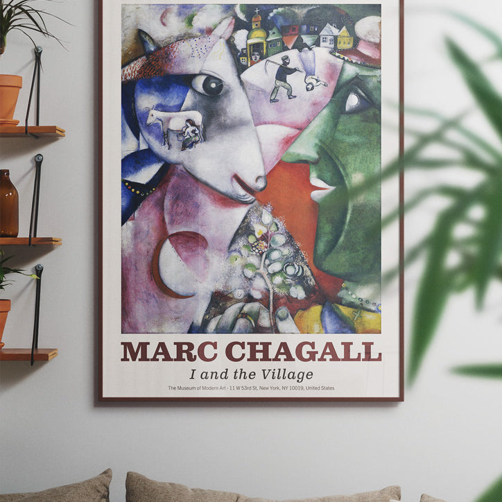 I and the Village by Marc Chagall