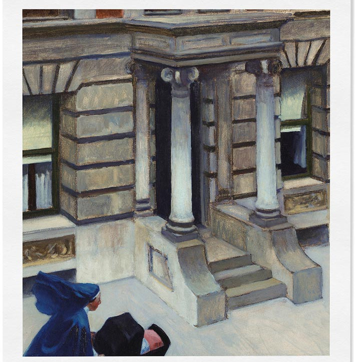 Edward Hopper New York Pavements Art Print