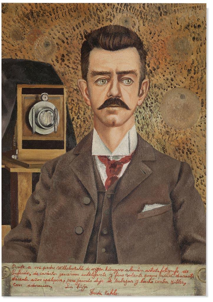Frida Kahlo Portrait of my Father Wilhelm Kahlo