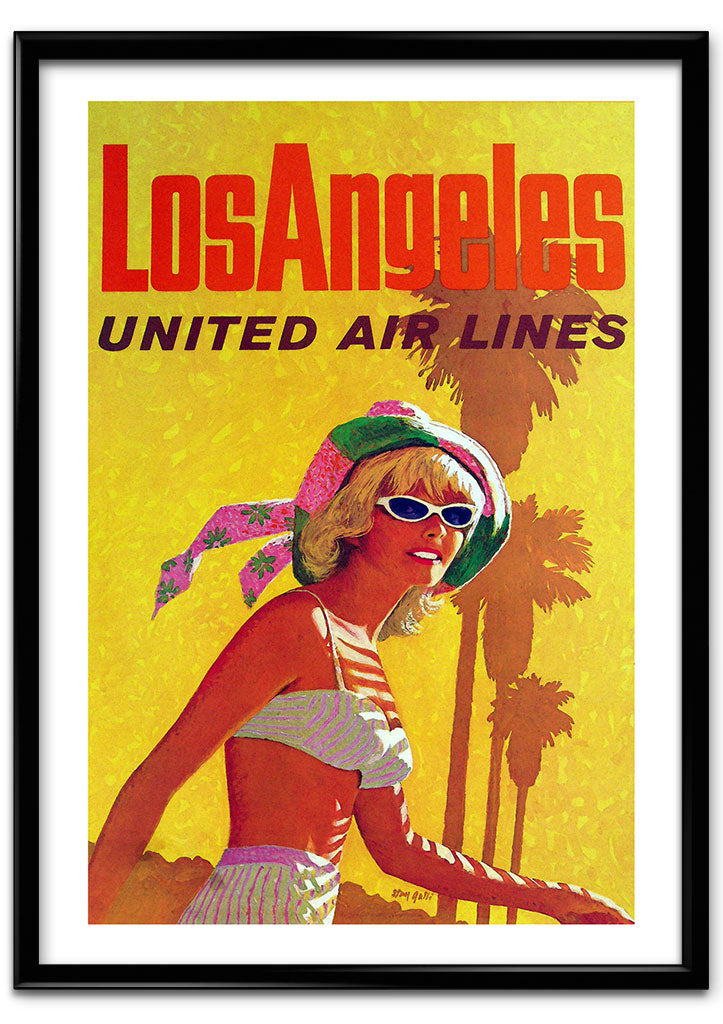 Los Angeles Travel Poster