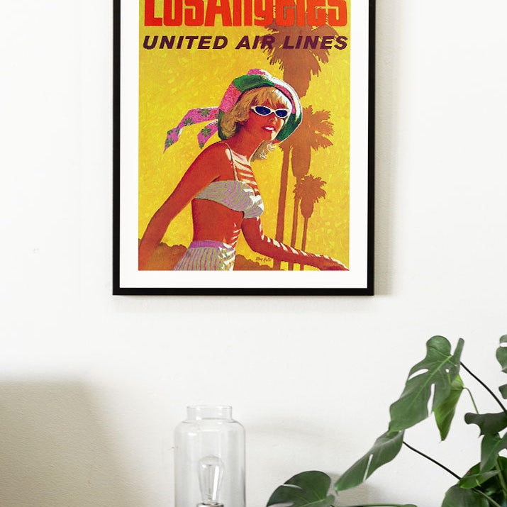 Los Angeles Travel Poster