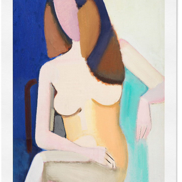 Vilhelm Lundstrom Art Print - Sitting Model