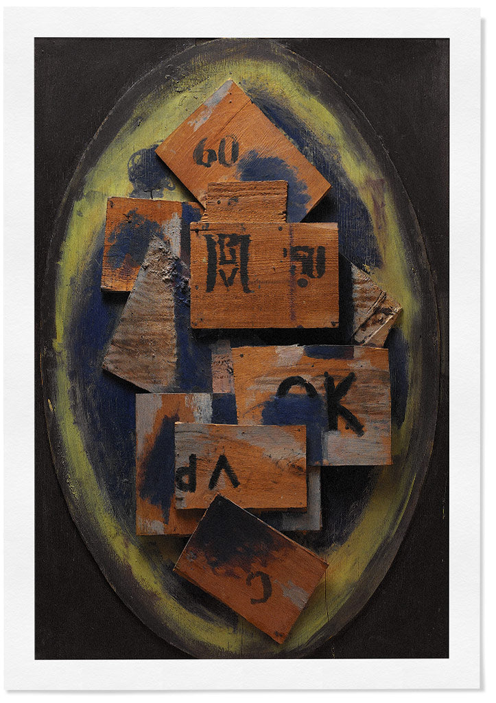 'Det andet bud' art print by Vilhelm Lundstrom.