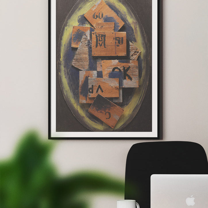 'Det andet bud' art print by Vilhelm Lundstrom.