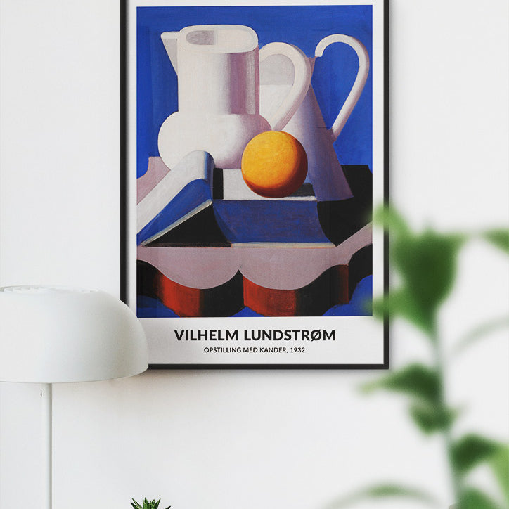 Vilhelm Lundstrom Poster - Opstilling Med Kander