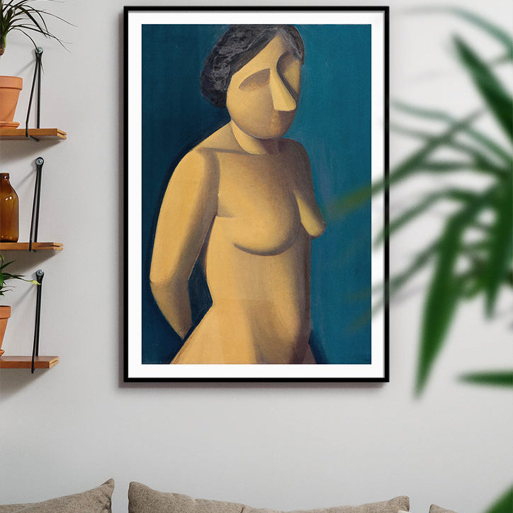 Vilhelm Lundstrom Art Print - Kvindelig Model