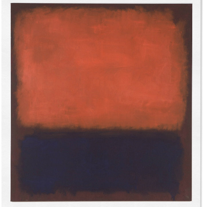 Mark Rothko Exhibition Poster- Untitled (1960)