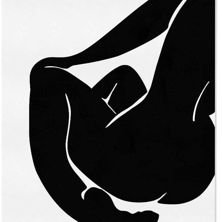 Henri Matisse set of two cut-out style art prints.