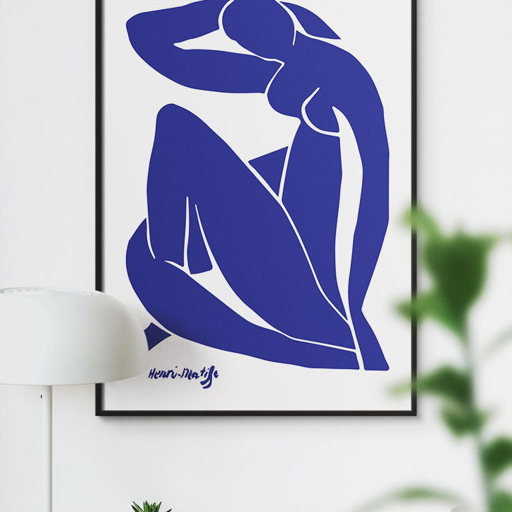 Henri Matisse Blue Nude Cut-Out Art Print