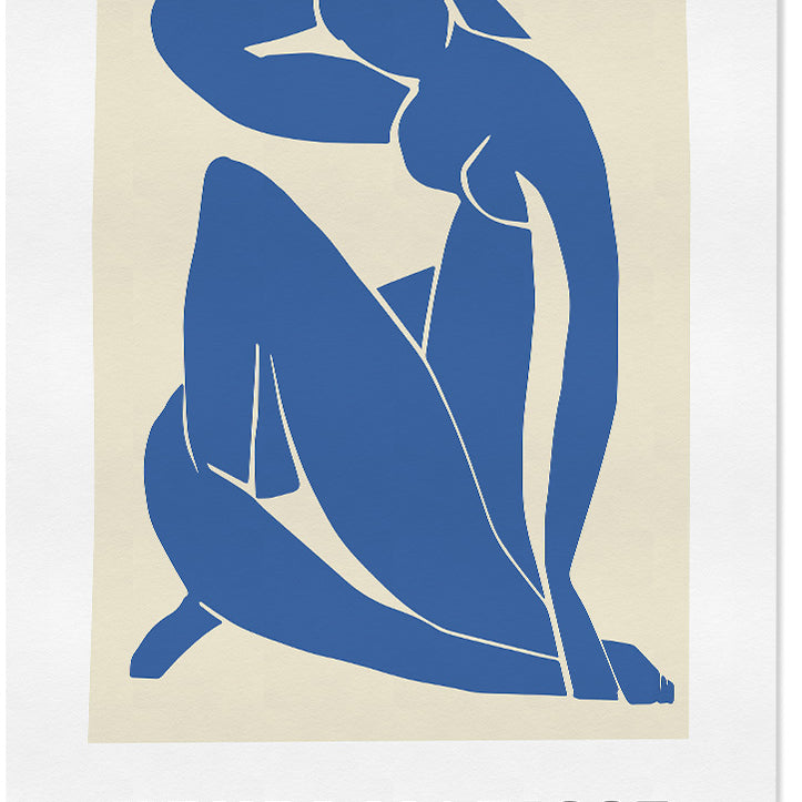 Henri Matisse Cut-Out Print - Blue Nude