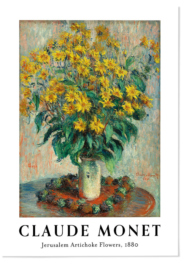 Claude Monet - Jerusalem Artichoke Flowers