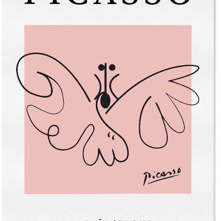 Pablo Picasso - Butterfly Drawing