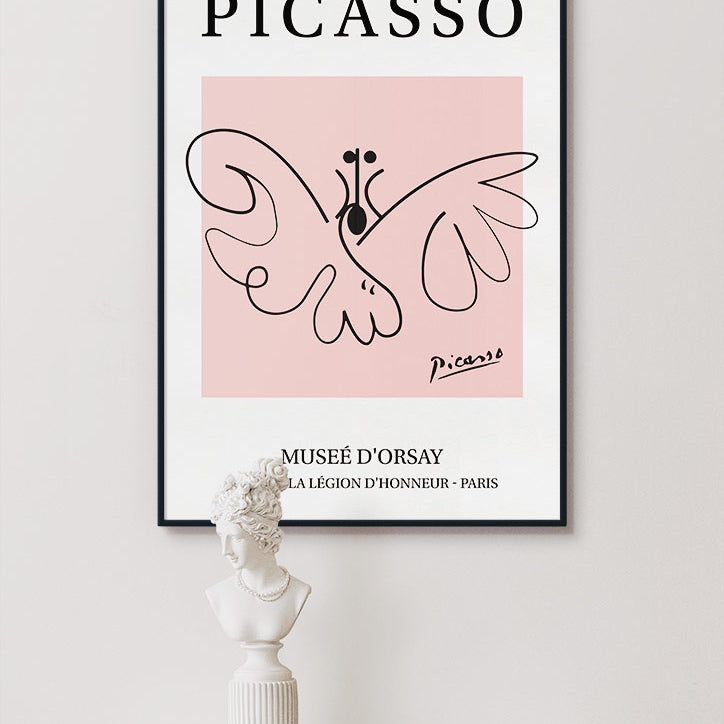 Pablo Picasso - Butterfly Drawing