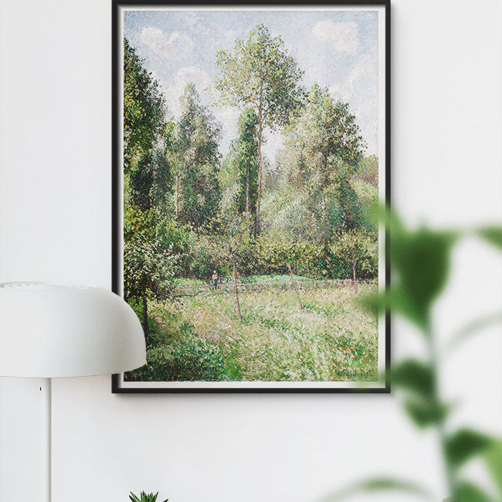 Camille Pissarro Art Print - Poplars, Éragny