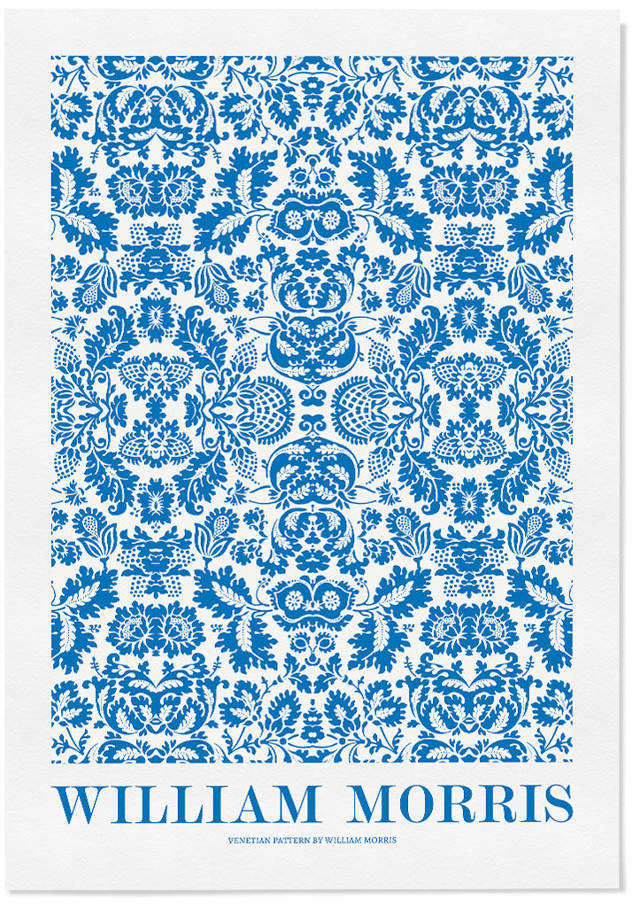 William Morris - Venetian Pattern Art Print