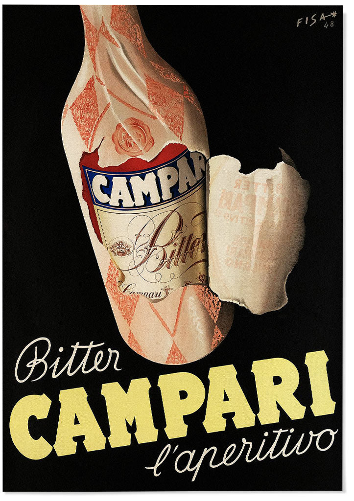 Retro Italian Campari Poster