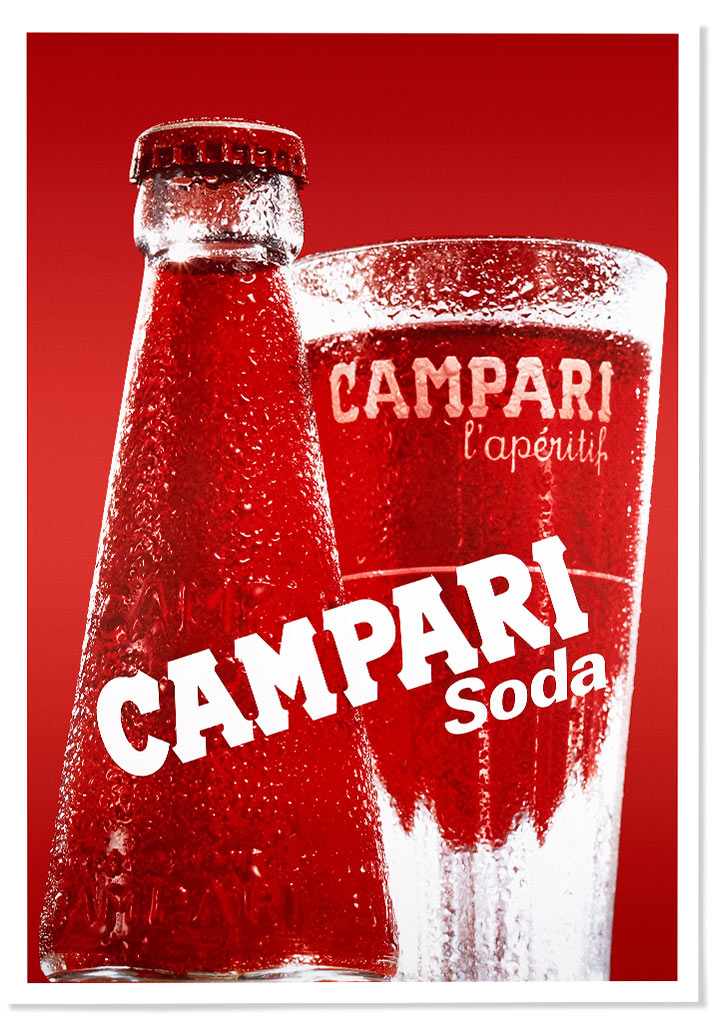 Campari Soda Vintage Ad Poster