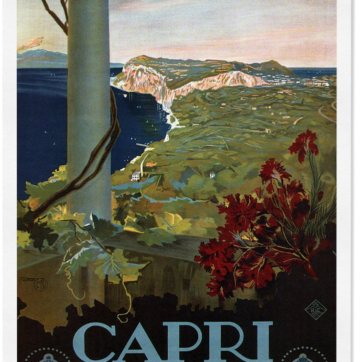 Capri Travel Poster