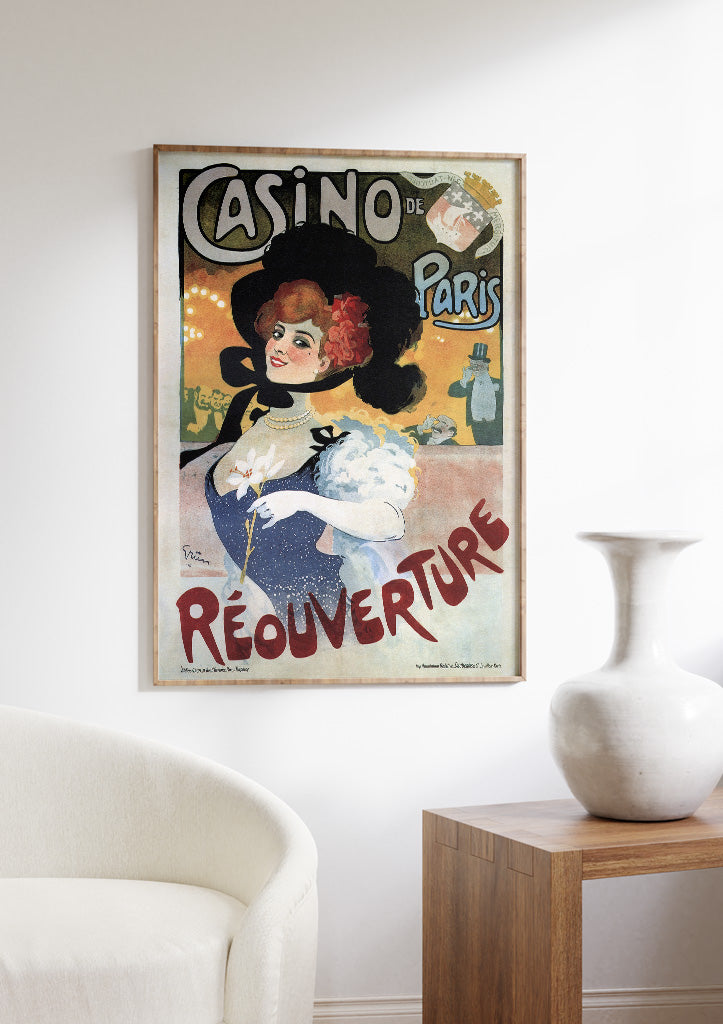 Casino de Paris Vintage Poster