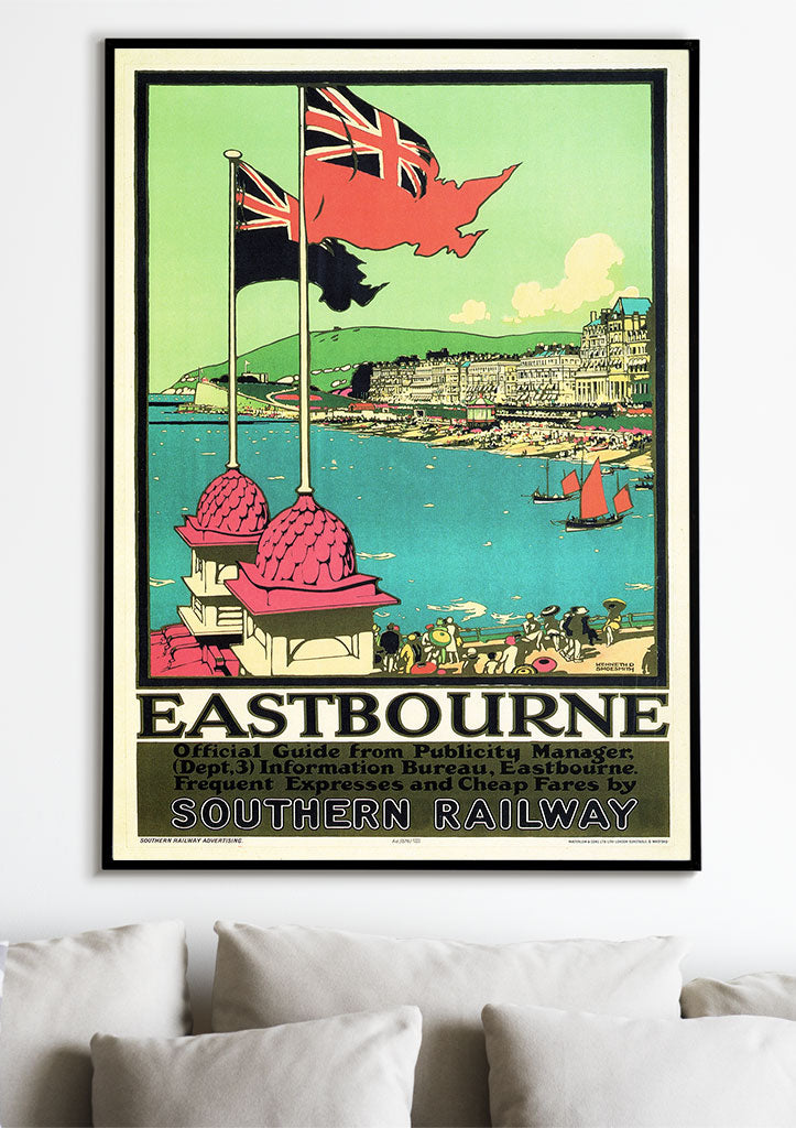 Eastbourne - Vintage Travel Print