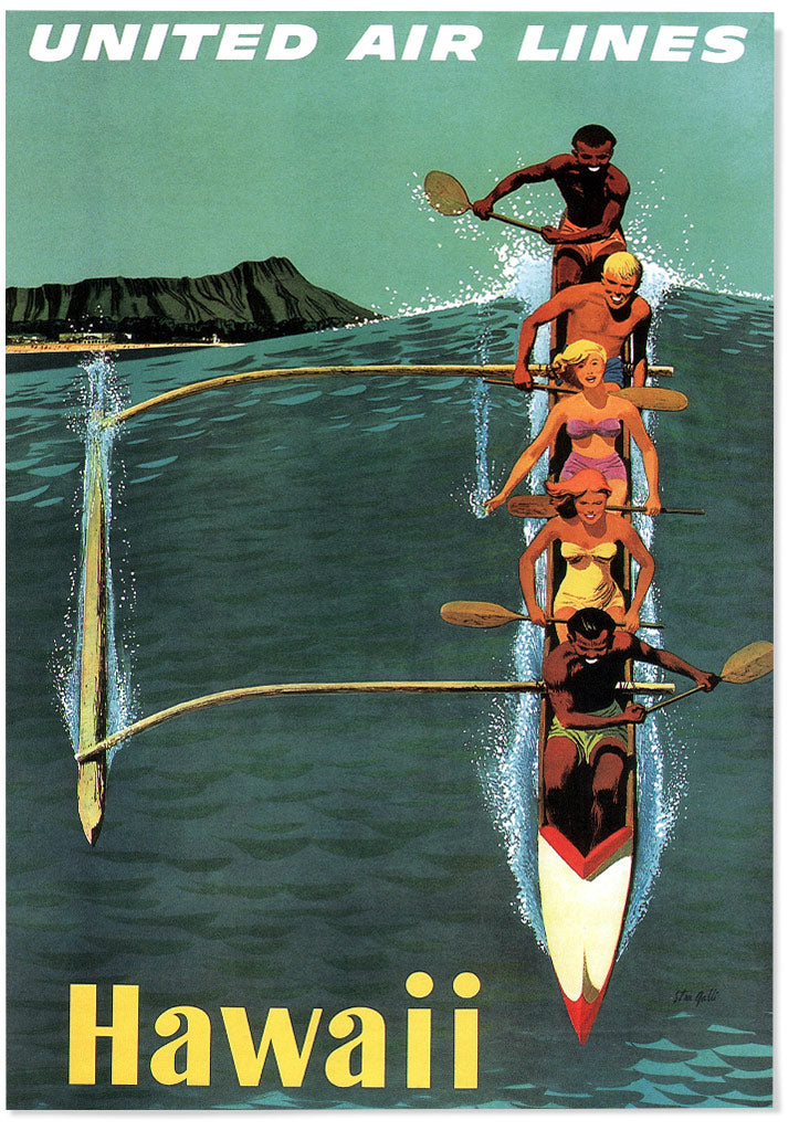 Hawaii Travel Poster