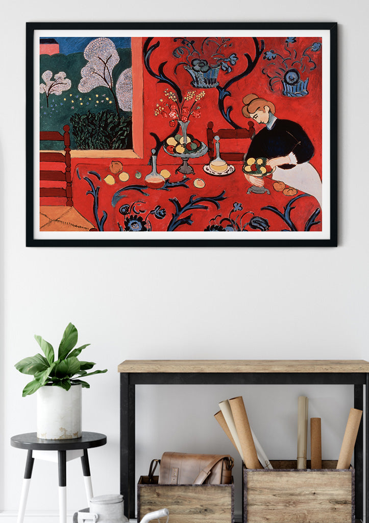 The Dessert: Harmony in Red by Henri Matisse