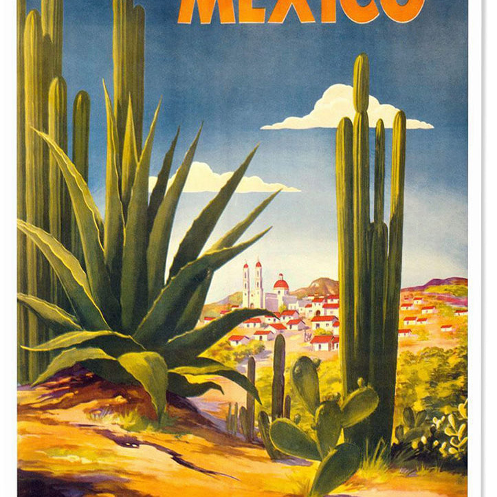 Mexico Travel Poster