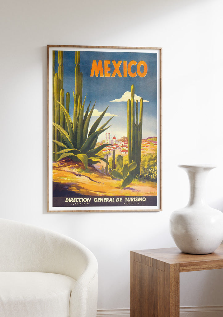 Mexico Travel Poster