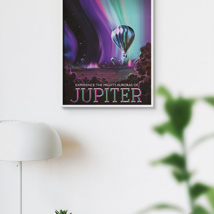 NASA Visions of the Future Poster - Jupiter