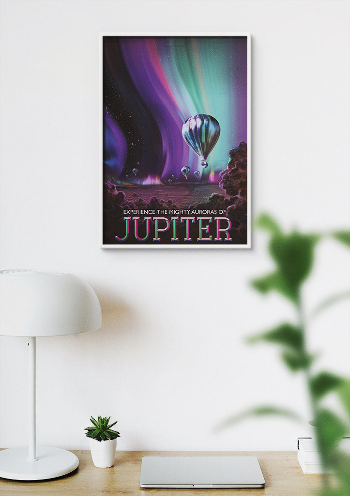 NASA Visions of the Future Poster - Jupiter