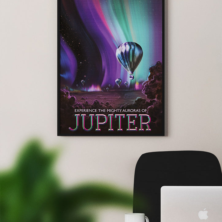 NASA Visions of the Future Poster - Jupiter