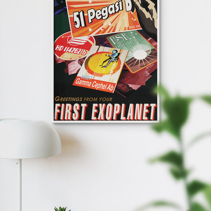 NASA Visions of the Future Poster - Pegasi B