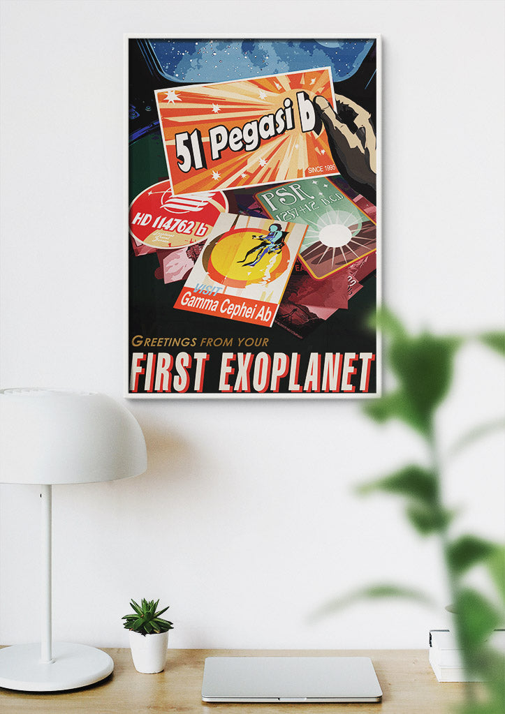 NASA Visions of the Future Poster - Pegasi B