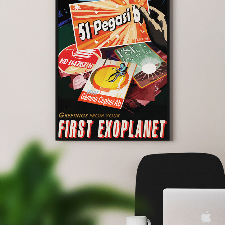 NASA Visions of the Future Poster - Pegasi B
