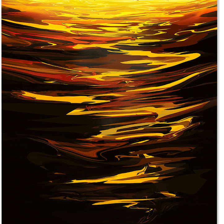 NASA Visions of the Future Poster - Titan
