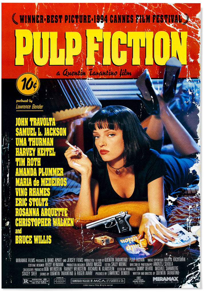 Pulp Fiction Movie Poster