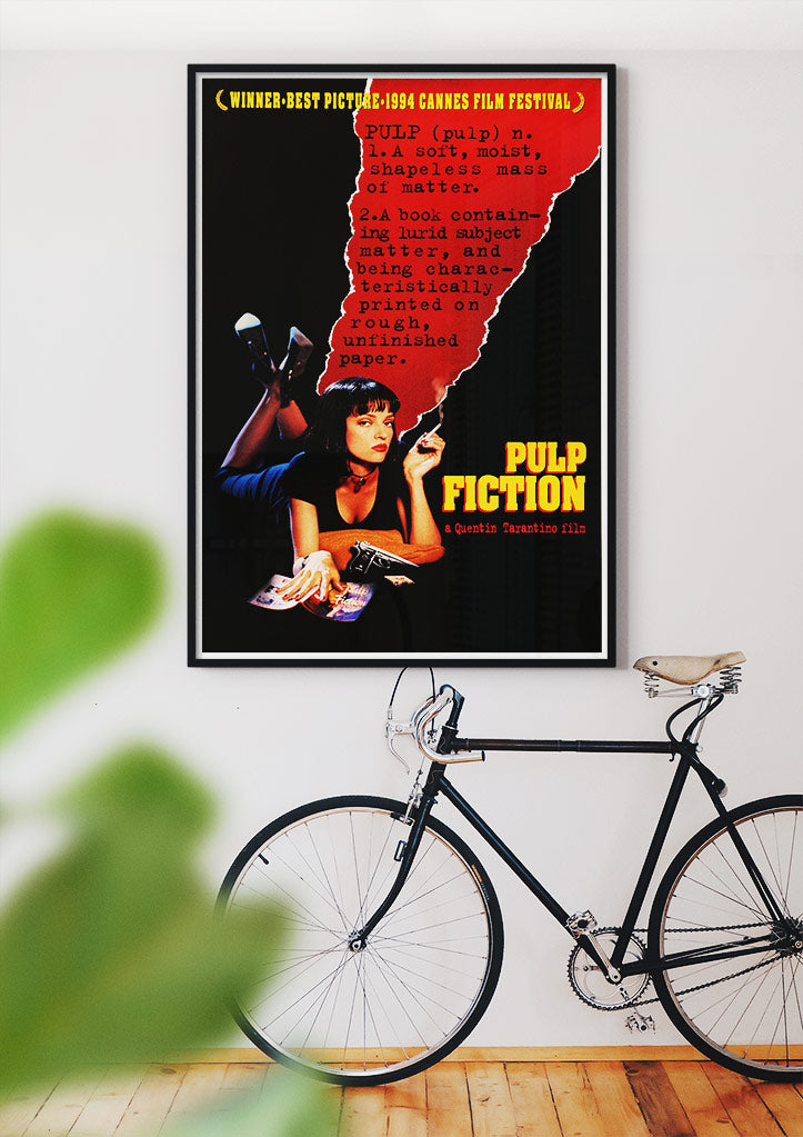 Pulp Fiction Movie Poster | Classic & Modern Cinema Posters – Posterist