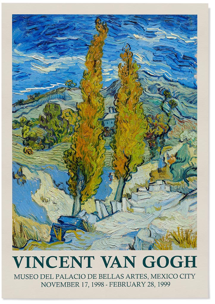 Vincent van Gogh - The Poplars at Saint-Rémy